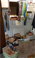 Closet Full-Clothes, Purses, Shoes, Decorative