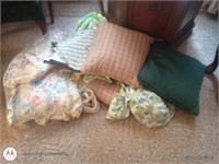 Lot of Assorted PIllows and More