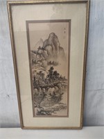 Japanese Signed Framed Print