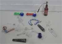 Assorted Pipes & Smoking Items
