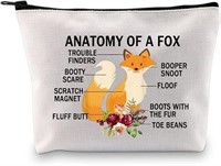 PXTIDY Anatomy of A Fox Makeup Bag