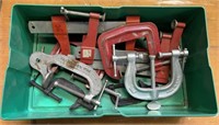 Lot of Various Metal Clamps