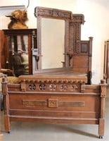 Matching Aesthetic Movement Bed & Dresser