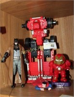 TRANSFORMER TOY - SUPERMAN - BATMAN - IRONMAN