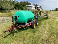 Versatile Sprayer 1250 litre tank, 50 ft