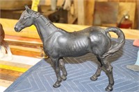 Antique Cast Iron Horse Doorstop Hubley? 10 1/2"