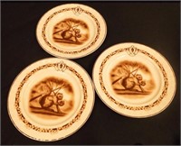 3 Mary Carol Dishes &  1 Platter