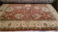 India Mahal Wool Rug 8' x 9'10"