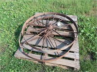 Set of Steel Wheels