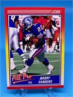 Barry Sanders 1990 Score All Pro