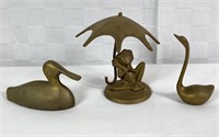 Lot of Brass Figurines