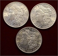 Morgan Silver Dollar Lot; 1888 - 1890