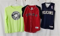 Youth sizes 2 Large Tshirt and Baseball Jersey and