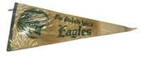Vintage  The Philadelphia Eagles Pennant