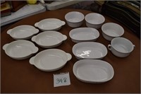 Corningware and other dishes