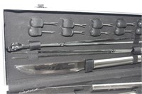 Set of BBQ Utensils with case