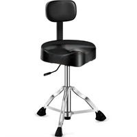 Sintuff Drum Throne with Backrest Padded Hydraulic