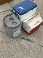 3 COOLERS--PLAYMATE, COLEMAN, OTHER,