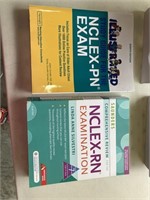 Nclex exam study guides, nursing books,