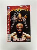 Autograph COA Aquaman #35 Comics