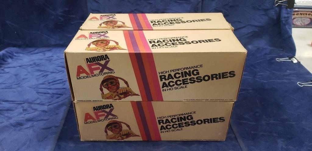 (4) Boxes/36 Pieces Of AURORA AFX HO Scale Slot