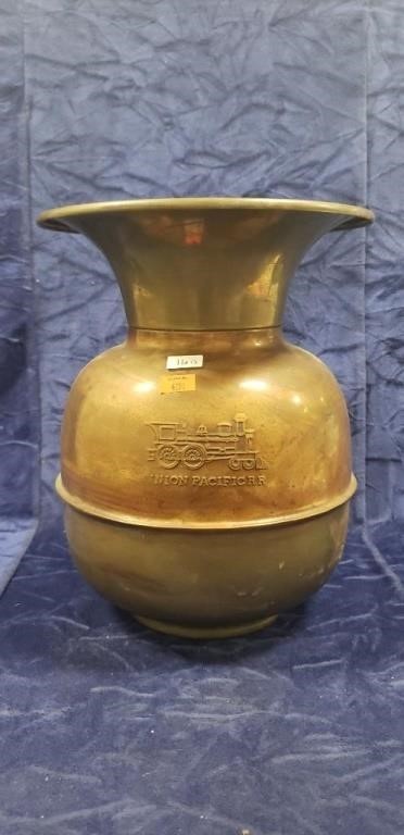 (1) Brass Spittoon (11" Tall)