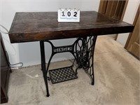 Singer Treddle Sewing Machine Table