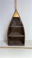 Wooden Boat Shelf