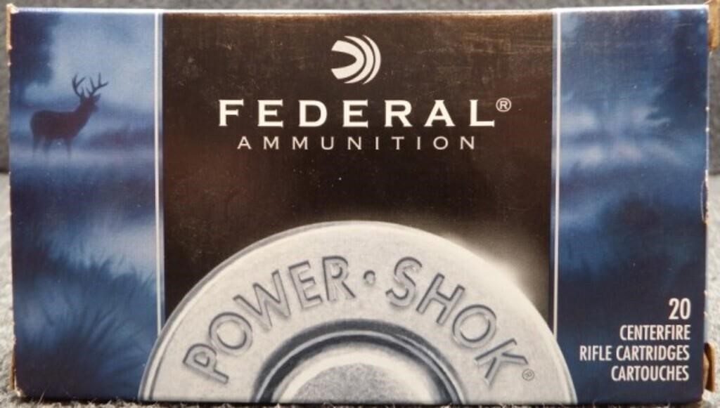 (20) Rounds .308 WIN Federal Ammunition