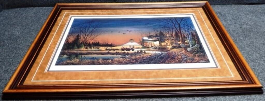 Terry Redlin "Welcome To Paradise" S/N Print