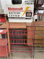 Motorcraft Battery Wire Shelf display