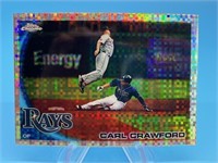 2010 Topps Chrome X-Fractor Carl Crawford