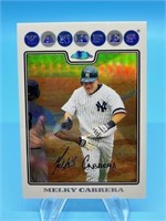 2008 Topps Chrome Refractor Melky Cabrera