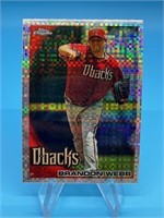 2010 Topps Chrome X-Fractor Brandon Webb