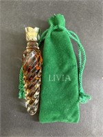 LIVIA Ribbed Glass Perfume Bottle