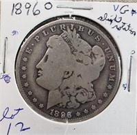 1896O Morgan Dollar VG