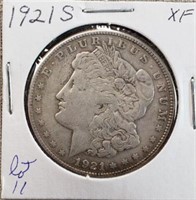 1921S Morgan Dollar XF