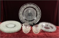 18 Pc. Lot of Glass Dishes