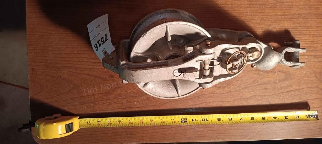 18” Snatch Block Hardware ¾” shackle Tools