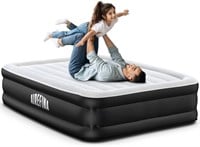 Airefina Full Size Air Mattress with Built-in Pump