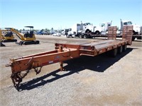 1994 Evans 3 Axle Equipment Trailer