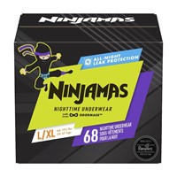 Pampers Ninjamas Nighttime Bedwetting Underwear Bo