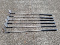 (6) Assorted Golf Pride Golf Clubs