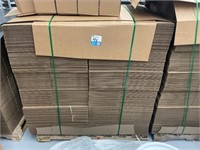 Pallets Of Assorted Sized Cardboard Boxes