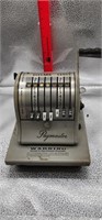 Vintage Paymaster check ribbon writer machine