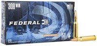 Federal 308A PowerShok Hunting 308 Win 150 gr Jack