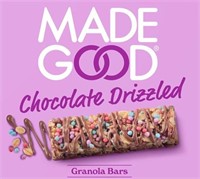 20-Pk MadeGood Chocolate Drizzled Granola Bars,