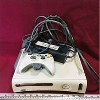 Xbox 360 Console With Controller & Hookups