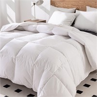 Luxurious Soft 75% Down Comforter-Queen