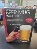 Beer mug with bell